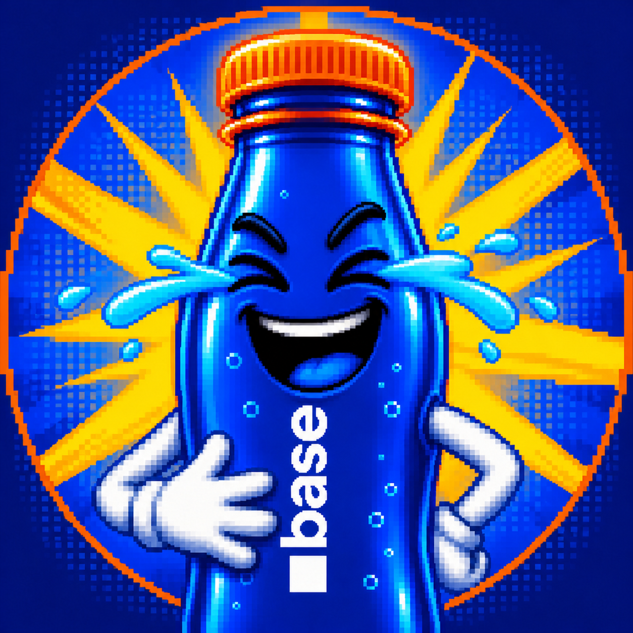 Tears of Joy BASEJUICE pixel avatar